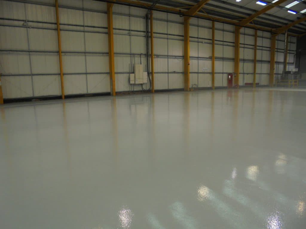 Case Study Naylor Concrete Ltd - Polyurethane Screed Flooring