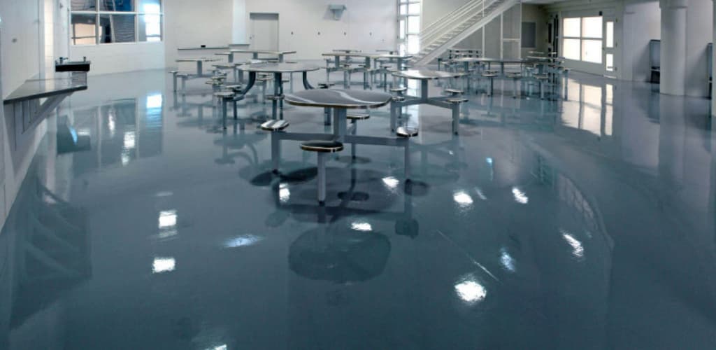 commercial cafe flooring